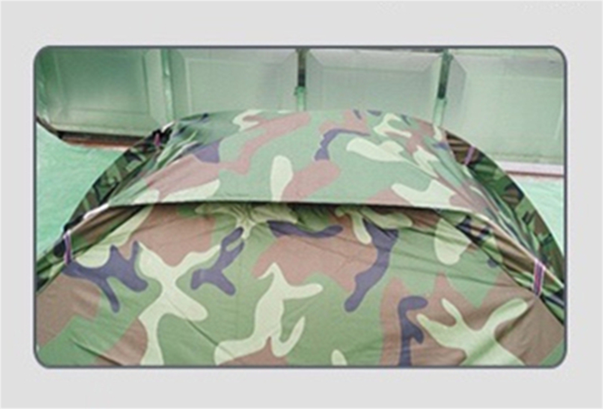 Cheap Goat Tents 3 4 Person Single Layer Camouflage Outdoor Tent Manual Single Layer Thickening Waterproof Sunscreen Camouflage Camping Tent   